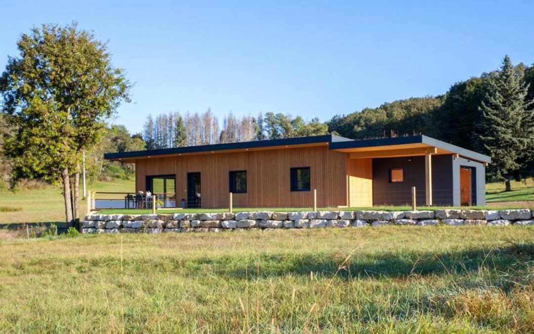 Maison à ossature bois à Belley