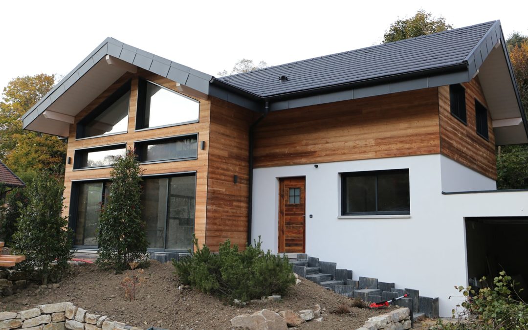 Etude maison à ossature bois à Monnetier-Mornex
