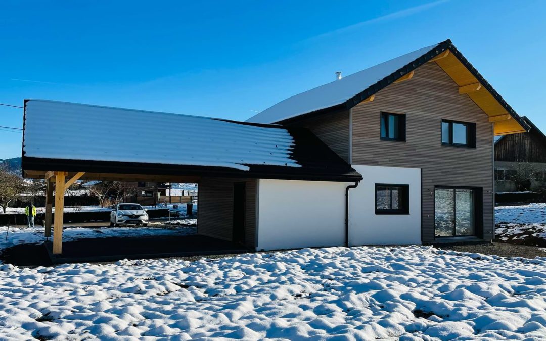 Maison à ossature bois à Marcellaz