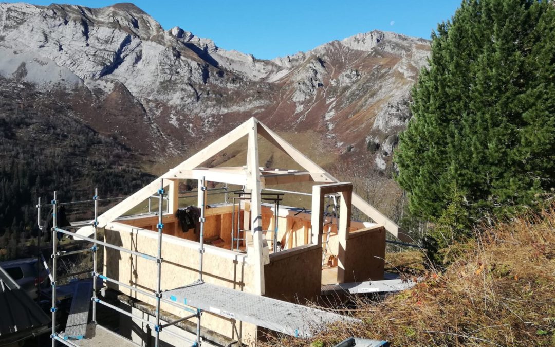 Refuge en haute montagne dans les Bauges