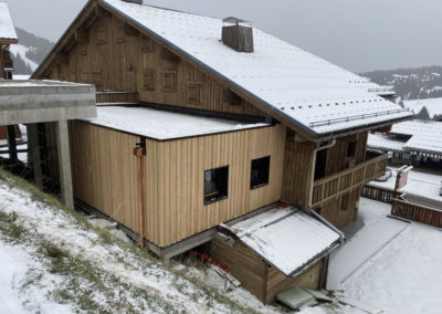 Extension bois aux Saisies