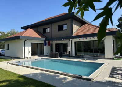 Maison ossature bois à Reignier
