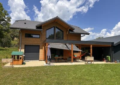 Maison en ossature bois à Champagne-en-Valromey